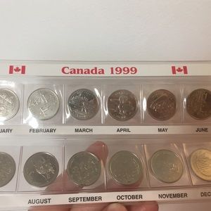 Canada 1999 quarter set